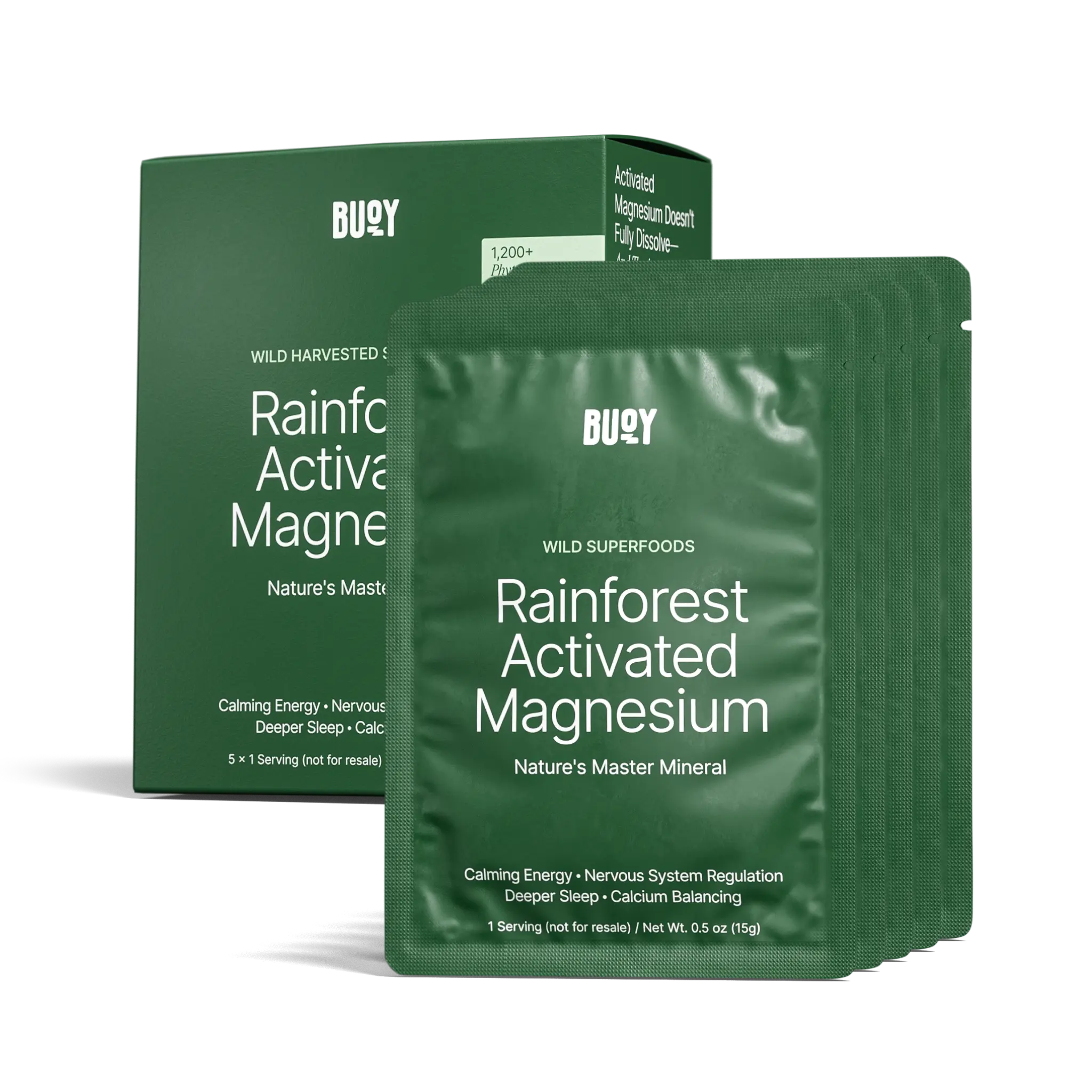 Rainforest Activated Magnesium (5x Travel Packs)